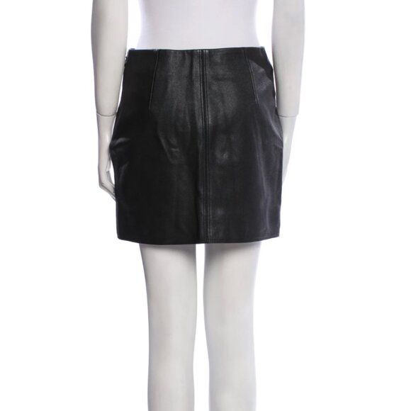 Acne Studios Genuine Goat Leather Skirt - Picture 3 of 4